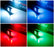 Multi-Color RGB 168 194 T10 LED Bulbs w/RF Remote Control For Car Parking Lights