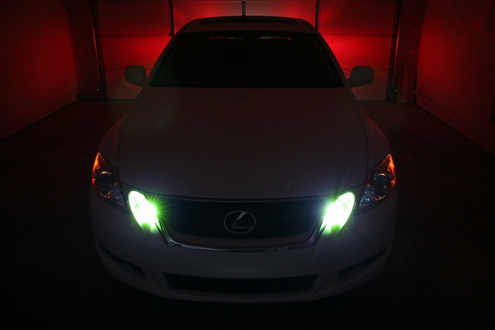 Multi-Color RGB 168 194 T10 LED Bulbs w/RF Remote Control For Car Parking Lights