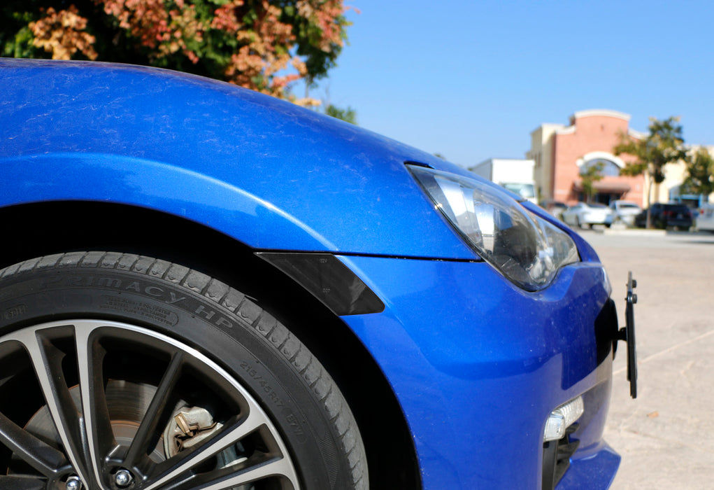 Smoked Lens White Full LED Front Side Marker Lights For Scion FR-S 86 Subaru BRZ