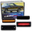 4pc Set Smoke Lens Amber/Red Full LED Side Marker Lights For El Camino/Caballero