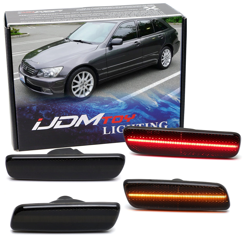 side marker lights front rear lexus is200 is300