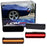Smoke Lens Amber/Red Full LED Front & Rear Side Markers For Chevy 1970-77 Camaro