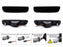 Smoked Lens All White Full LED Front/Rear Side Markers For Lexus 1999-2003 RX300