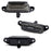 Smoked Lens White Full LED Hood Scoop Clearance Marker Lights For 21-up RAM TRX