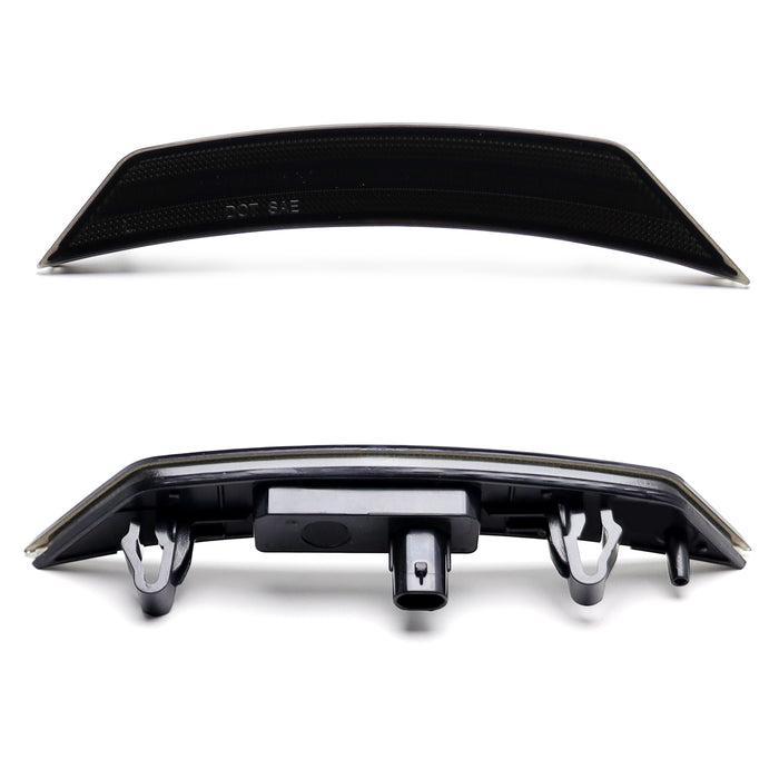 Smoked Lens White Full LED Side Marker Light Kit For Chevy 2021-up Trailblazer