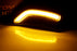 Smoked Bold Arch Amber LED Front Side Markes For 2021-24 Yukon Suburban Escalade