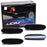 4pc Set Smoked Lens Xenon White Full LED Side Marker Lights For Jaguar 97-03 XJ8