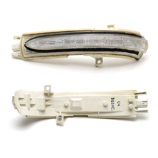 Used OEM Front Side Mirror Cap Turn Signal Indicator Lights For 04-08 Acura TSX