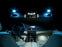 Ice Blue LED Visor Vanity Mirror Lights For Golf GTi EOS Jetta Passat CC Tiguan