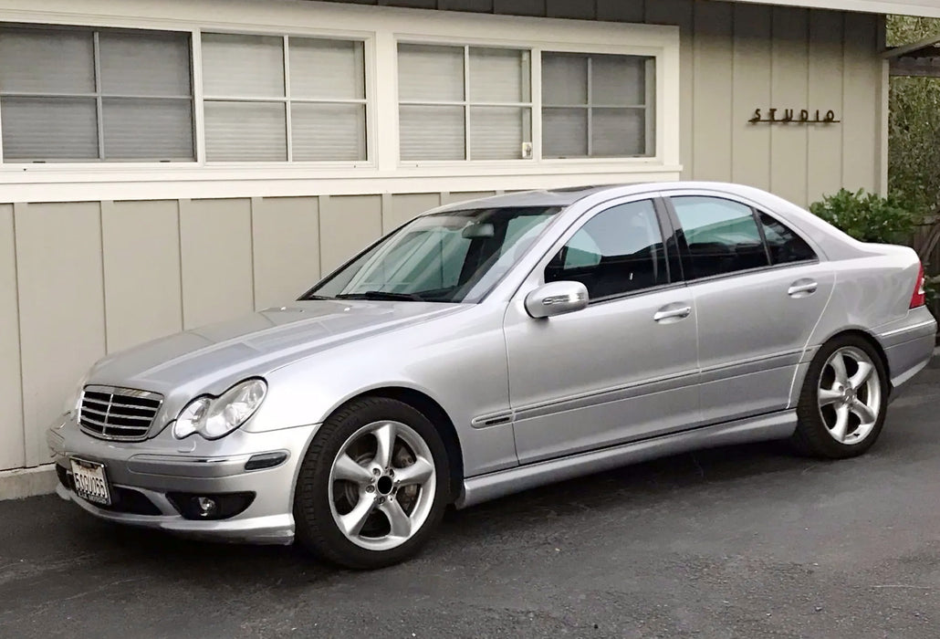 Smoked Lens Front Side Marker Lamps Housings For 2001-2007 Mercedes W203 C-Class