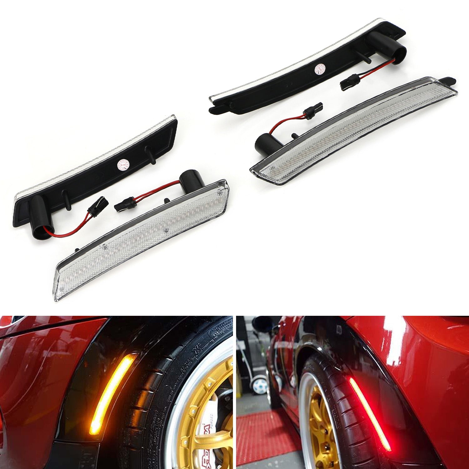 For Mini Cooper R55 R56 R57 R58 R59 LED Side Marker Light Flowing Turn &ndash; Euro E-Store