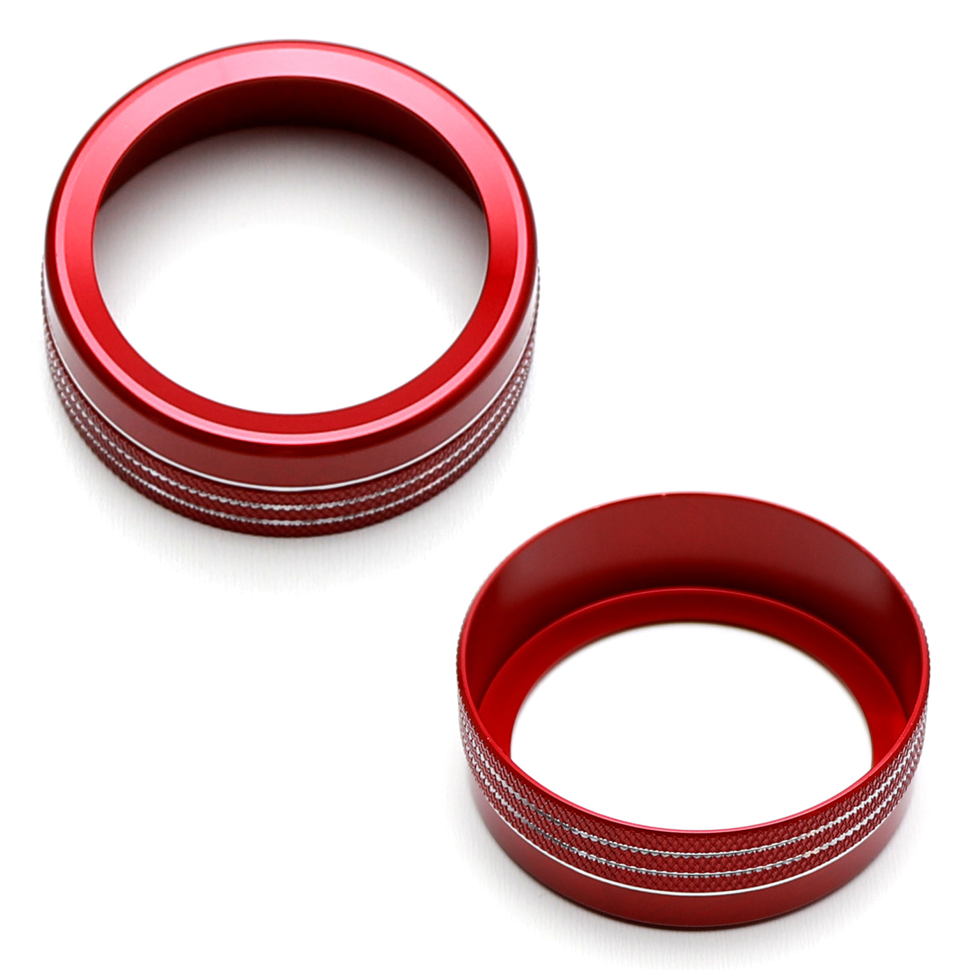 Red Shifter Knob Rotary/Gear Selector Ring Color Trim For 2022-up Ford ...