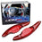 Red Real Carbon Fiber Large Paddle Shifter Kit For 22+ Civic Accord CRV Integra
