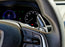 Blue Real Carbon Fiber Large Paddle Shifter Kit For 22+ Civic Accord CRV Integra