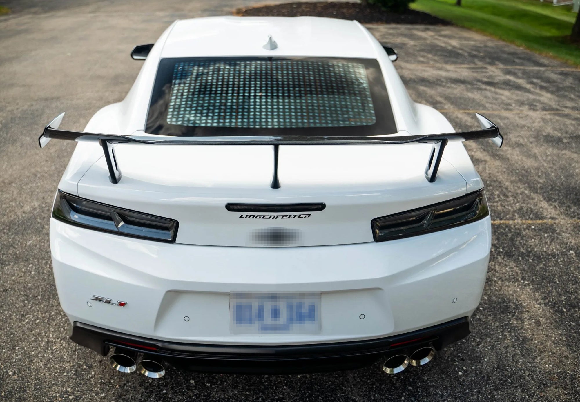 ZL1/1LE Style Smoked LED Third Brake Light For 2016-2022 Chevy Camaro – Black Housing, Plug-and-Play