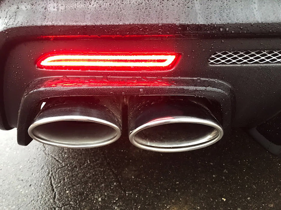 Halo Style Smoked Lens LED Bumper Reflectors For Lexus RC NX IS-F GX Toyota RAV4