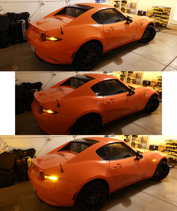 JDMTECH Smoked Lens Sequential Amber LED Front Side Marker Lights Compatible For 2008-2013 Mitsubishi Lancer Evo X Mirage OutlanderSport,Pack Of 2 In | Whizz