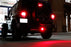 Smoked Lens 15-LED Brake Light Trailer Hitch Cover Fit Towing & Hauling 2" Size