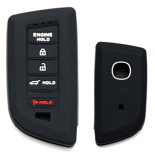 Soft Silicone Key Fob Cover For Acura 2022-up MDX TLX RDX RLX ILX Integra 5B-Key