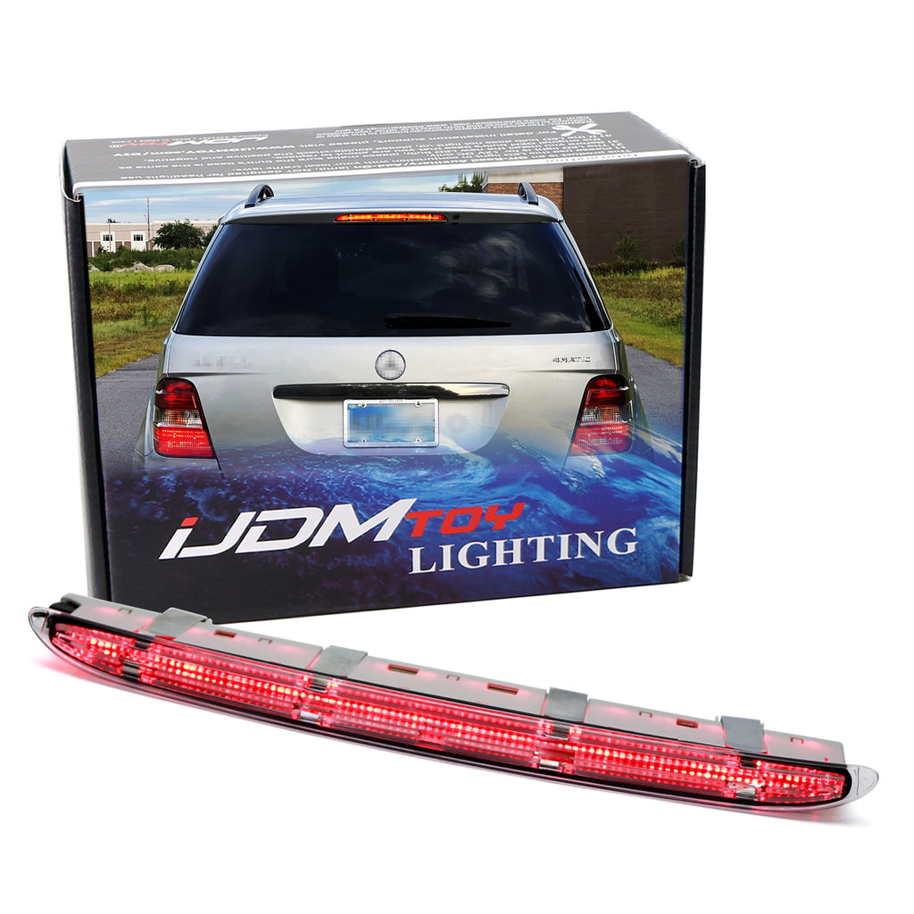 Clear Lens C-Ring LED High Mount Third Brake Light For 1999-06 Silvera