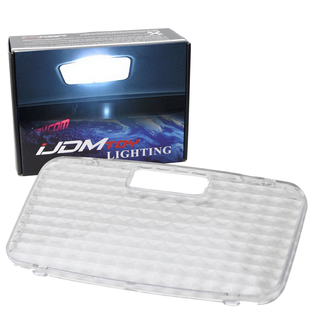 JDM Crystal Diamond Dome Light Cover Lens For Toyota RAV4 Camry Prius FJ Cruiser