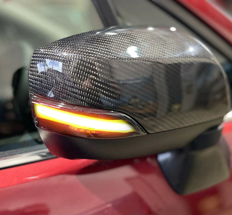 Smoke Lens Sequential LED Side Mirror Lights For Subaru Impreza Crosstrek Ascent