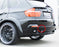 Unpainted/Primed Rear Bumper Tow Eye Towing Hook Covers  For BMW 2007-13 E70 X5