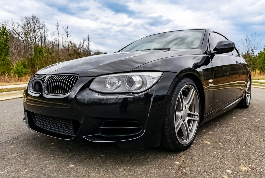 Smoked Lens LED Bumper Reflector Replace Side Markers For 07-12 BMW E92 3 Series