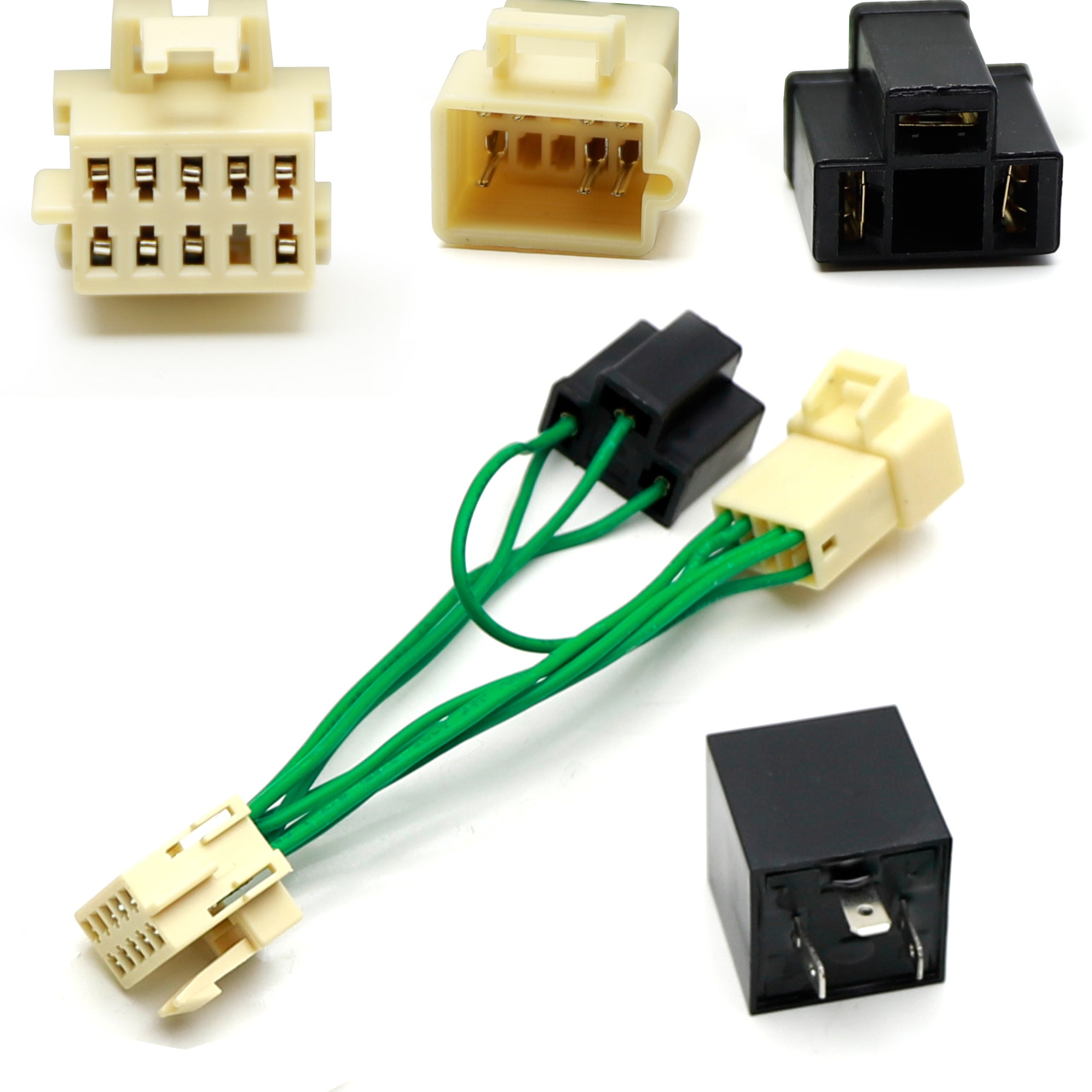 Plug-N-Play LED Hyperflash Bypass Harness C5HFH Rapid Fix Relay For C5