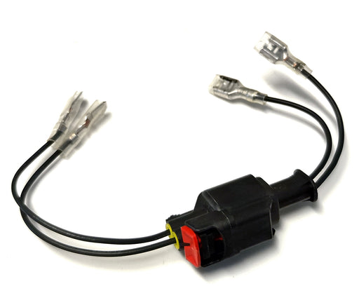 2-Way Male & Female Connectors w/ Pigtails For Dodge Ford Automotive Lights Use