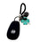Black Silicone Key Fob Case Cover For Alfa Romeo Giulia Stelvio Smart Key Fob