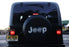 Dark Red Lens Full LED Behind Spare 3rd Brake Light For Jeep 1997-06 Wrangler TJ