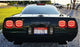 Clear Lens w/Black Interior Full LED Halo/Laser Tail Lamps For 90-96 C4 Corvette
