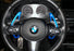 Blue Steering Wheel Paddle Shifter Extension Cover For BMW 2 3 4 X1 X4 X5 X6