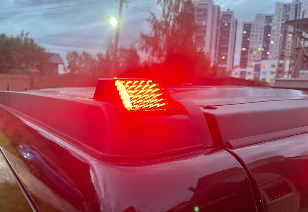 10-Pack Smoked RGB LED Roof Cab Light Covers With Bulbs – For 2003-2009 Hummer H2 SUV & SUT – Bridge