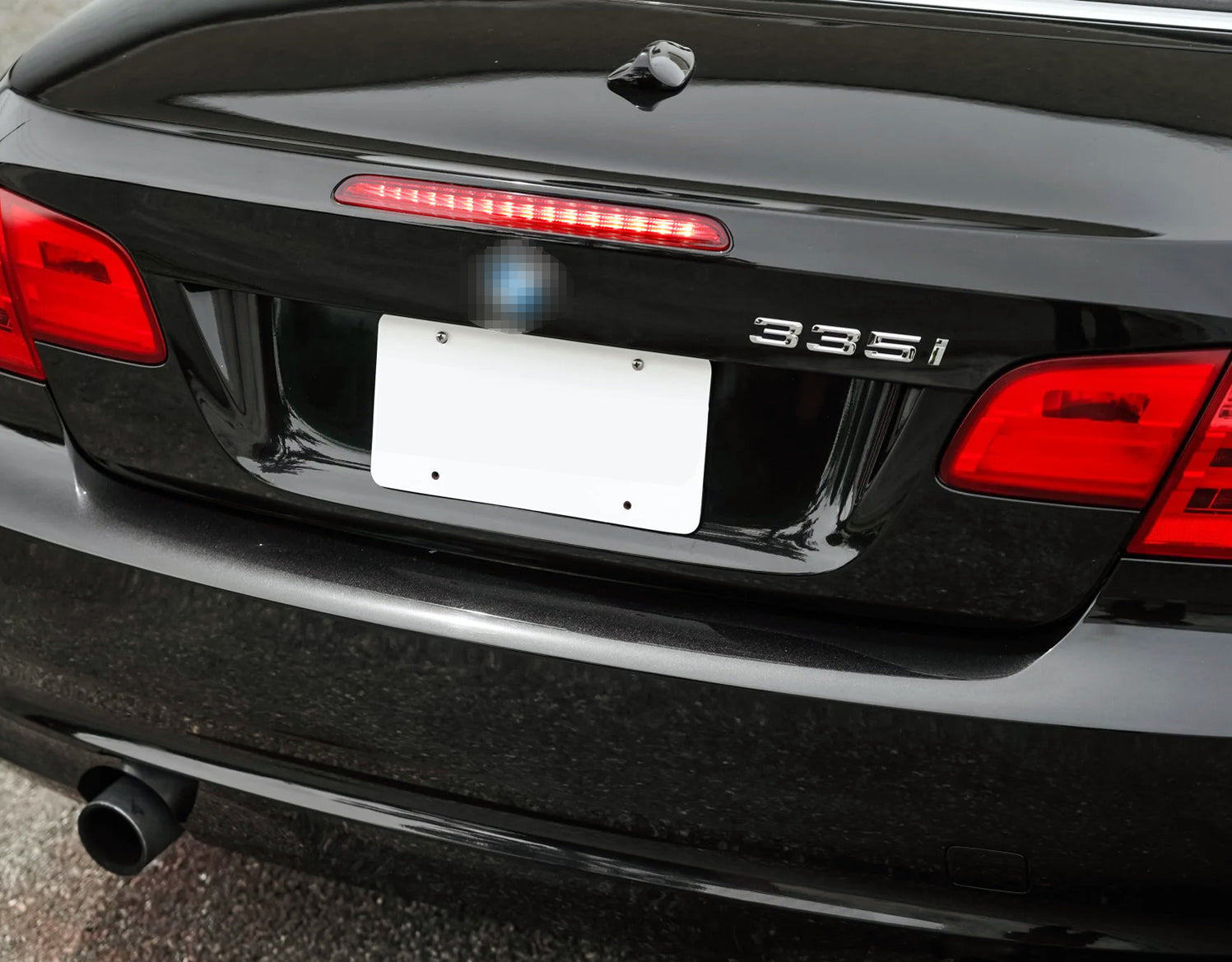 OESpec Red Lens Full LED Trunk Lid Third Brake Light Bar Assembly Com