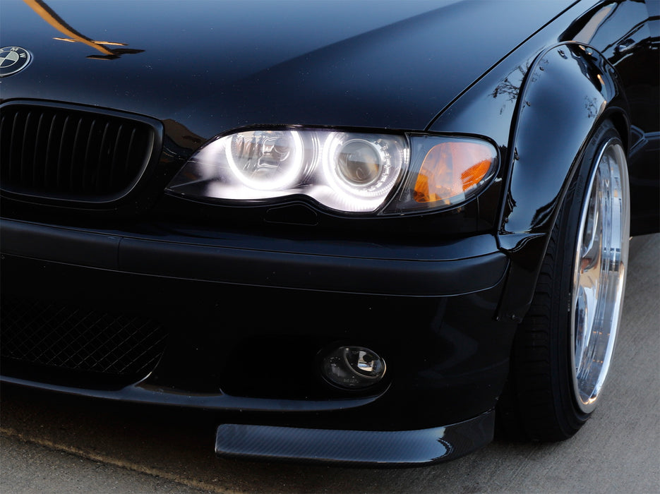 Xenon White Headlight SMD LED Angel Eyes Halo Rings For BMW E39 E46 3 ...