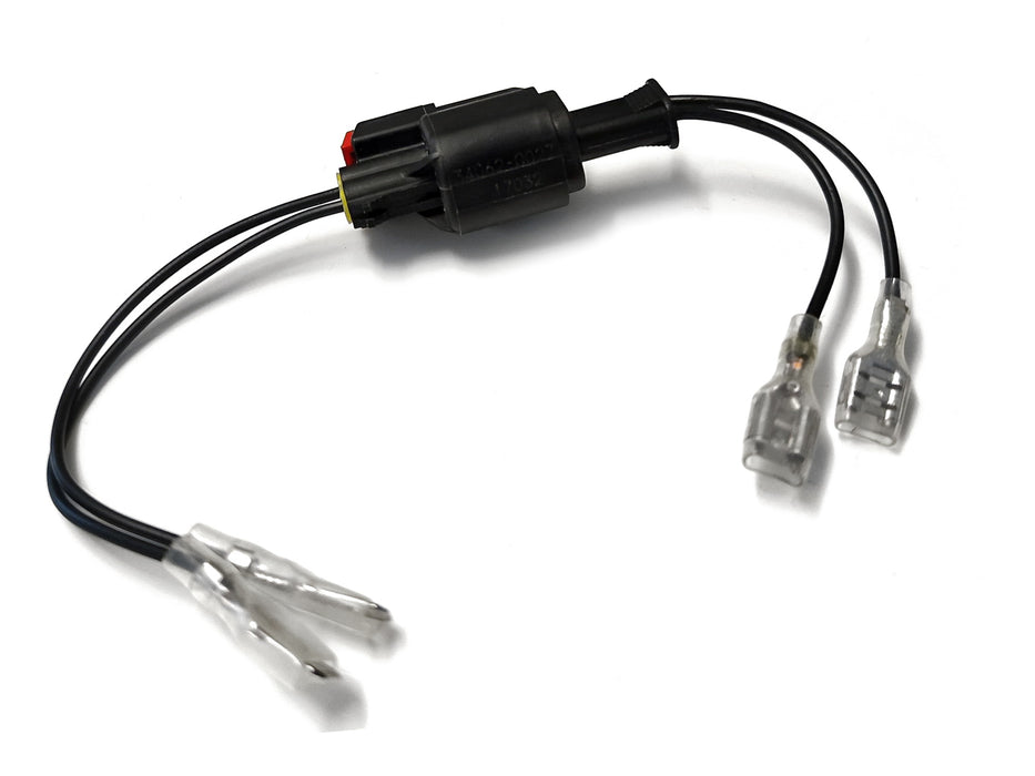 2-Way Male & Female Connectors w/ Pigtails For Dodge Ford Automotive Lights Use