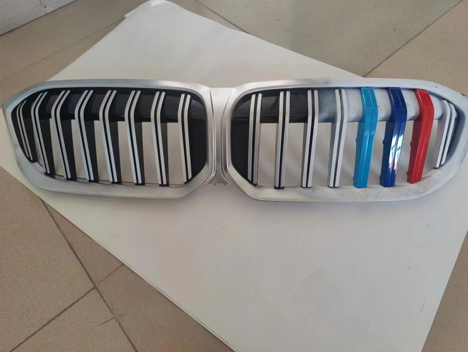 M-Color Stripe Standard 8-Beam Grille Insert Trims For 23+ BMW G20 3 Series LCI