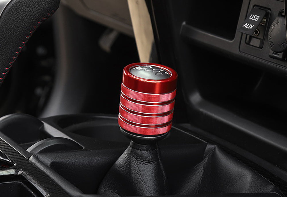 Red Aluminum 4WD 2H 4H Gear Shift Knob Stick Cover For Toyota 2010-2022 4Runner