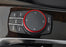 JDM Red Center Console Multimedia Knob Decoration Trim For Toyota Supra GR A90