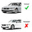 Smoke Lens White LED Bumper Reflex Replace Side Markers For BMW 16-19 3/4 Series