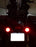 2" Red 1157 Dual-Filament LED Turn Signal Tail Brake Lights For Harley Davidson