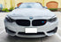 M-Spor 3-Color Lower/Hood Grille Badge Emblem w/EZ Toggle Anchor Bolts For BMW