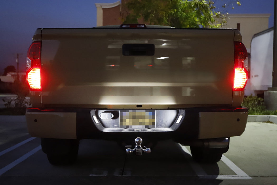 OE-Fit White Full LED License Plate Light Kit For Nissan 16+ Titan, 22+ Frontier