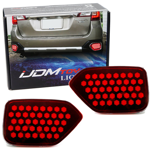 Full LED 3-In-1 Tail/Brake/Sequential Blink Bumper Reflex For 18-22 XV CROSSTREK