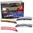 Clear Lens Amber/Red Full LED Wheel Arch Side Marker Light Kit For Chrysler 200