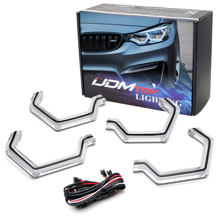  iJDMTOY Compatible with BMW Front Hood or Rear Trunk