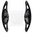 Piano Black Large Steering Wheel Paddle Shifter Kit For 2018-23 Kia Stinger K8