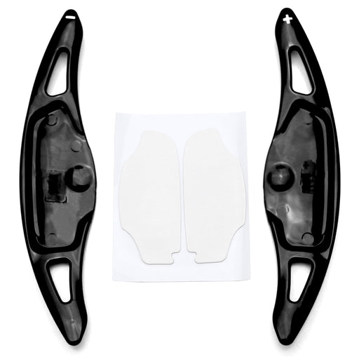 Piano Black Large Steering Wheel Paddle Shifter Kit For 2018-23 Kia Stinger K8